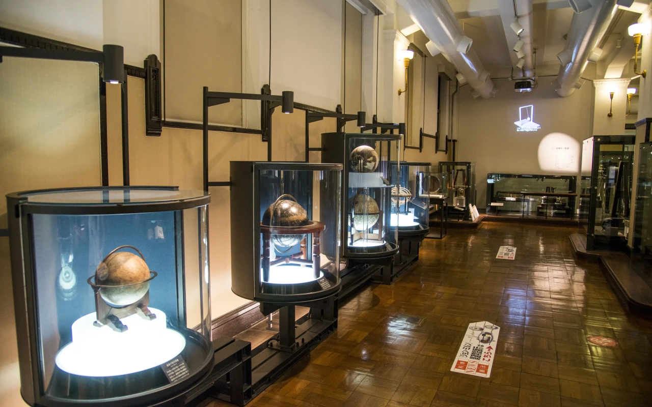 Visitors exploring the exhibits at the National Museum of Nature and Science