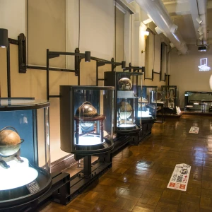 Visitors exploring the exhibits at the National Museum of Nature and Science