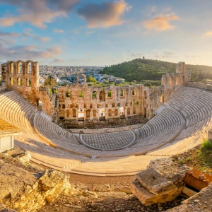 Explore the Odeon of Herodes Atticus: A Masterpiece of Ancient Greek Architecture