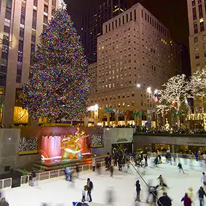 Glistening Christmas at The Rockefeller Center