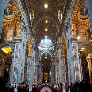 View of the stunning St. Peter