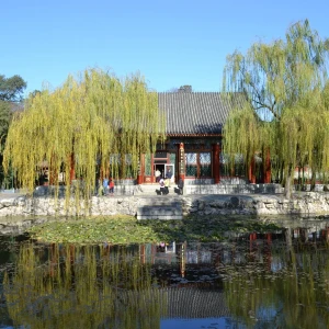 Image of the beautiful and historic Summer Palace reflecting on a serene lake