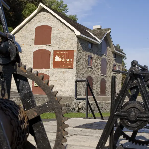 Historical Bytown Museum building, showcasing the rich heritage of Ottawa