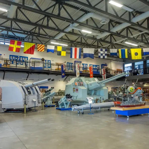 Exterior view of the Canadian War Museum, showcasing its unique architecture and historical significance
