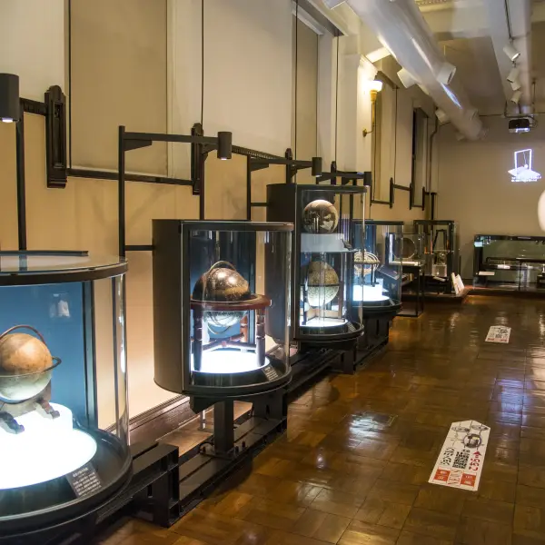 Visitors exploring the exhibits at the National Museum of Nature and Science